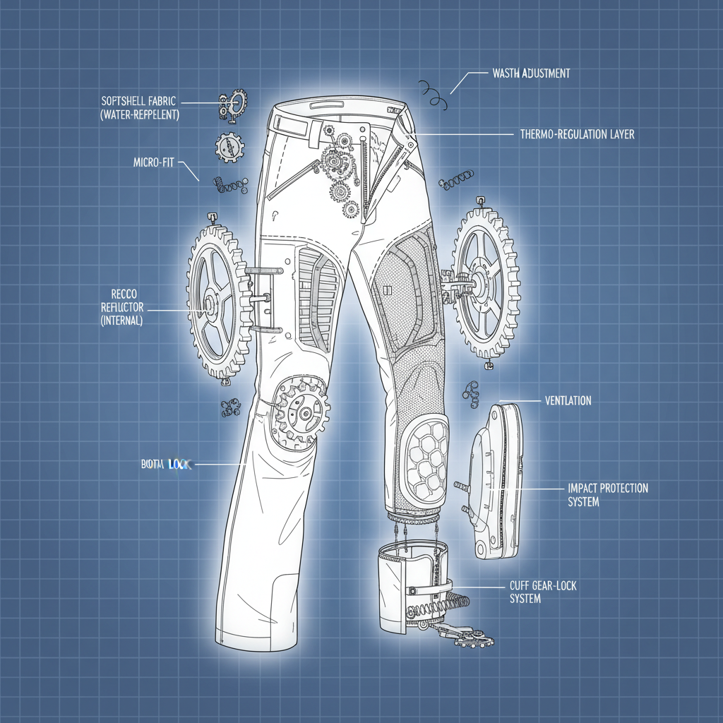 Discover the Performance of Softshell Slim Ski Pants for Optimal Comfort