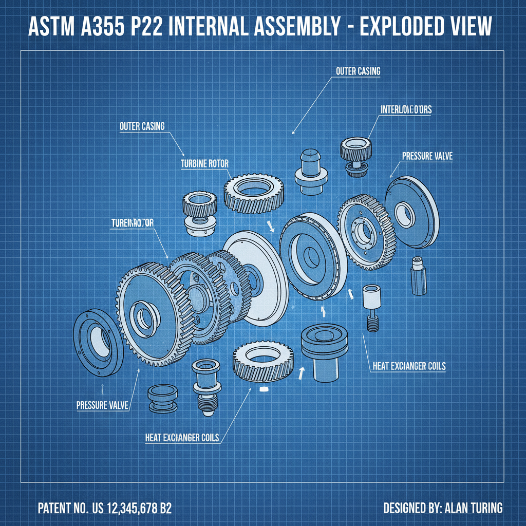 Comprehensive Guide to ASTM A355 P22 High Strength Low Alloy Steel Properties