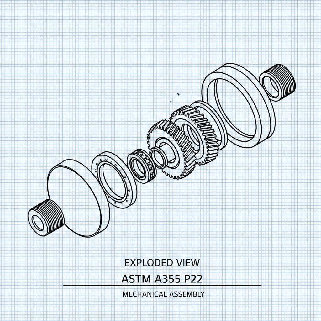 Comprehensive Guide to ASTM A355 P22 High Strength Low Alloy Steel Properties