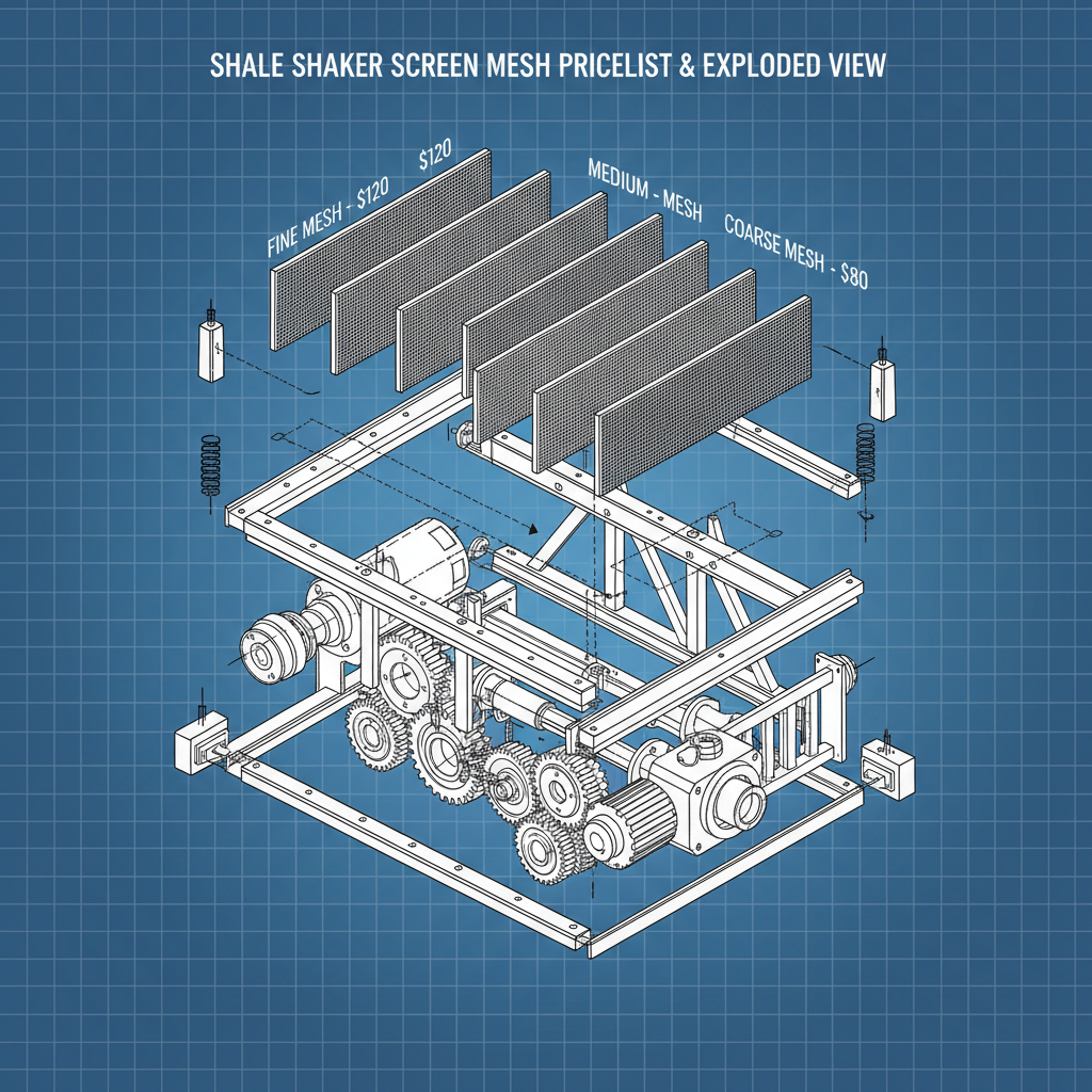 Comprehensive Shale Shaker Screen Mesh Pricelist and Application Guide