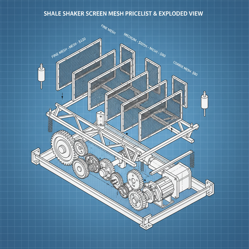 Comprehensive Shale Shaker Screen Mesh Pricelist and Application Guide
