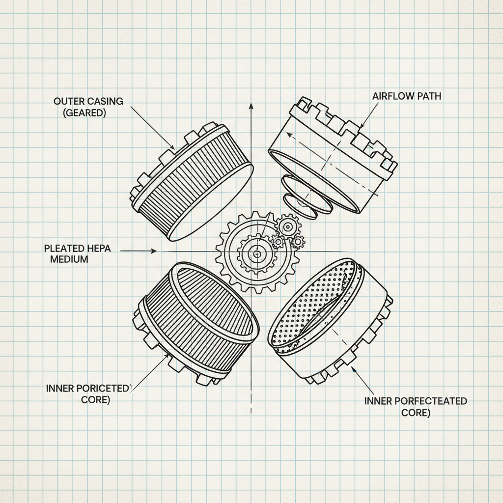 Optimizing Air Quality with High Efficiency Round HEPA Filter Cartridges