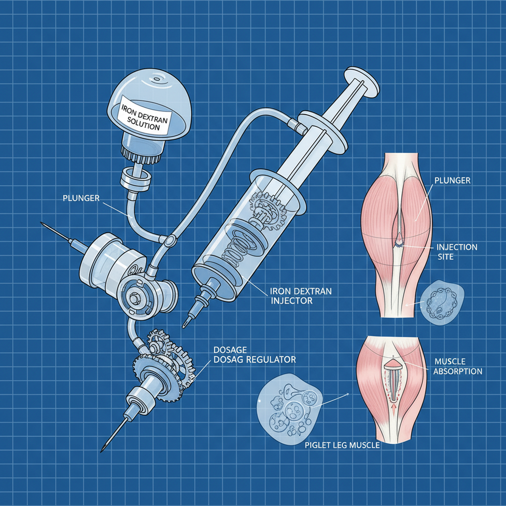 Iron Dextran Injection Dosage in Piglets A Comprehensive Veterinary Guide