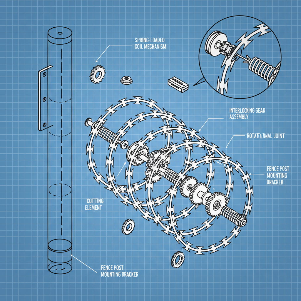 Effective Perimeter Security with Razor Wire on Fence Systems