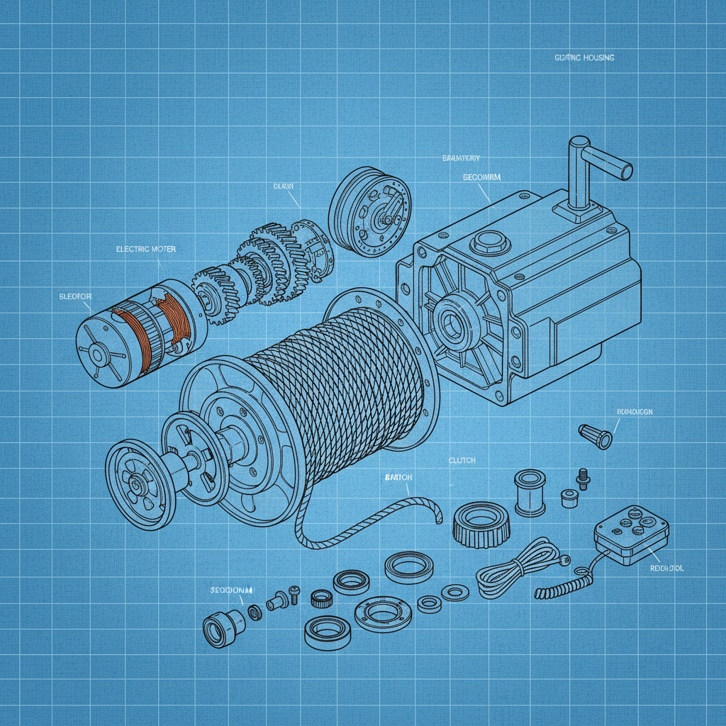 Maximize Performance with a Reliable Electric Winch 3000 lbs for Versatile Tasks
