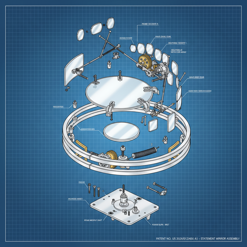 Enhance Your Home Decor with a Stunning Large Silver Statement Mirror