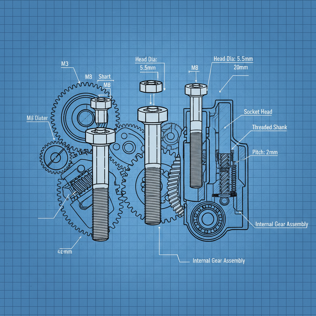 Detailed Guide to 3 8 16 Socket Head Cap Screw Dimensions and Specifications