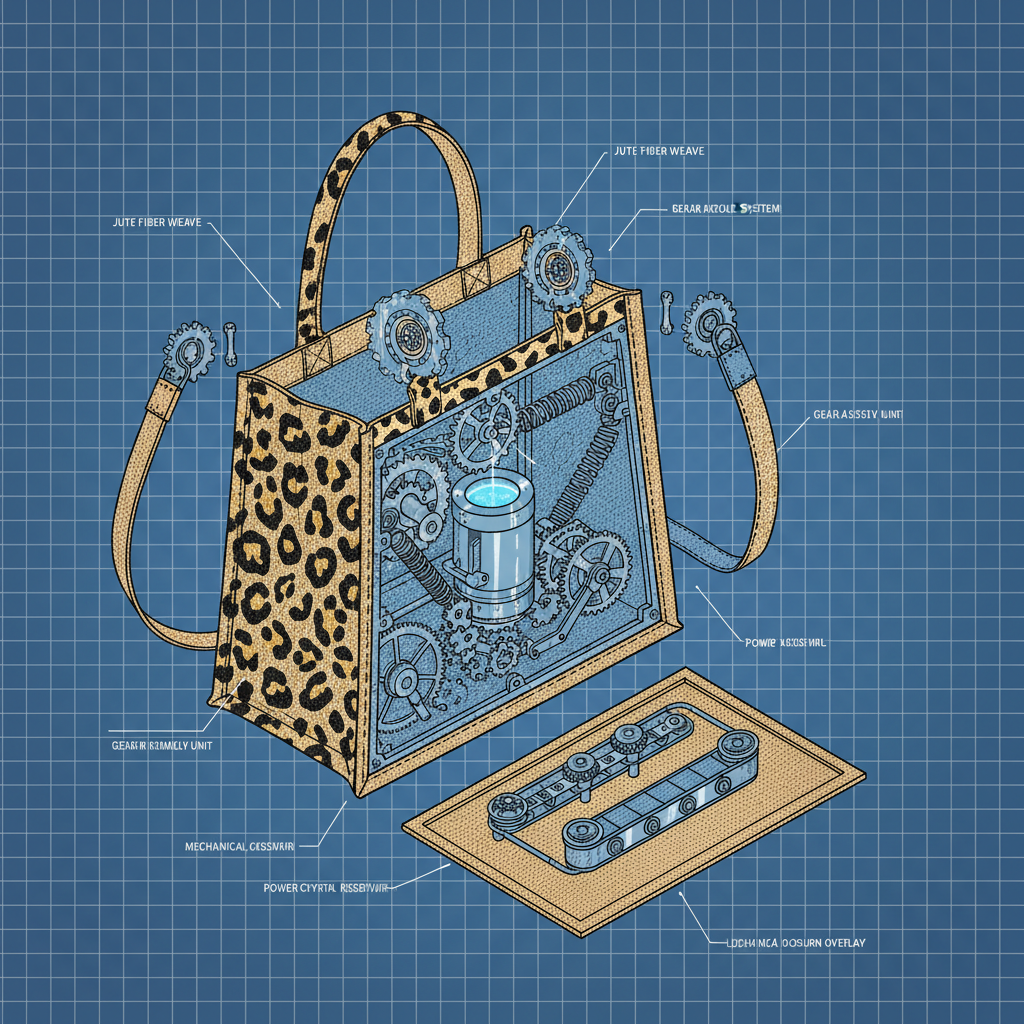 The Rising Popularity of the Leopard Jute Bag A Sustainable Fashion Choice