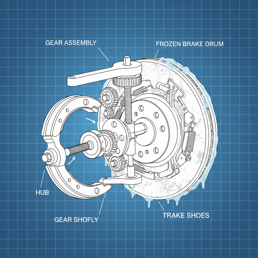 Successfully Removing a Frozen Brake Drum A Comprehensive Guide