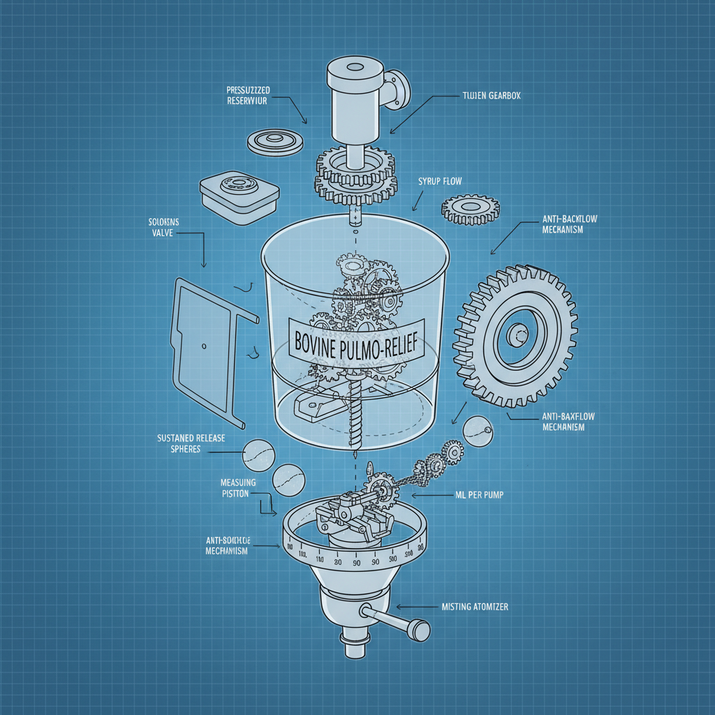 Effective Cough Syrup for Cattle Treatment and Respiratory Health Management