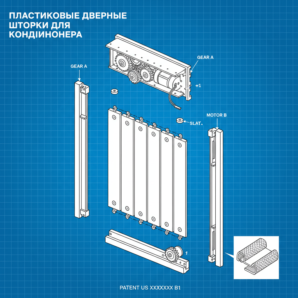 Enhance Cooling Efficiency with Plastic Door Curtains for Air Conditioners