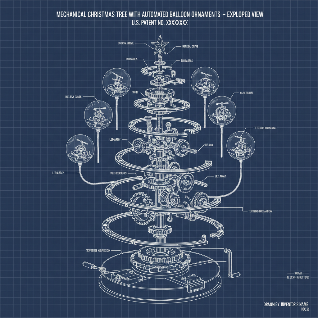 Create a Stunning Holiday Display with a Christmas Tree with Balloon Ornaments