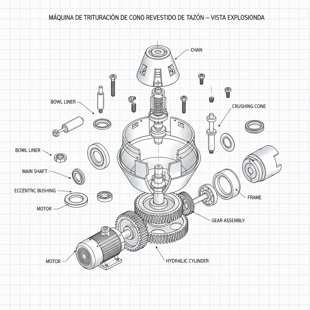 Optimizing Crushing Efficiency with the Bowl Liner Cone Crusher from Miningzy