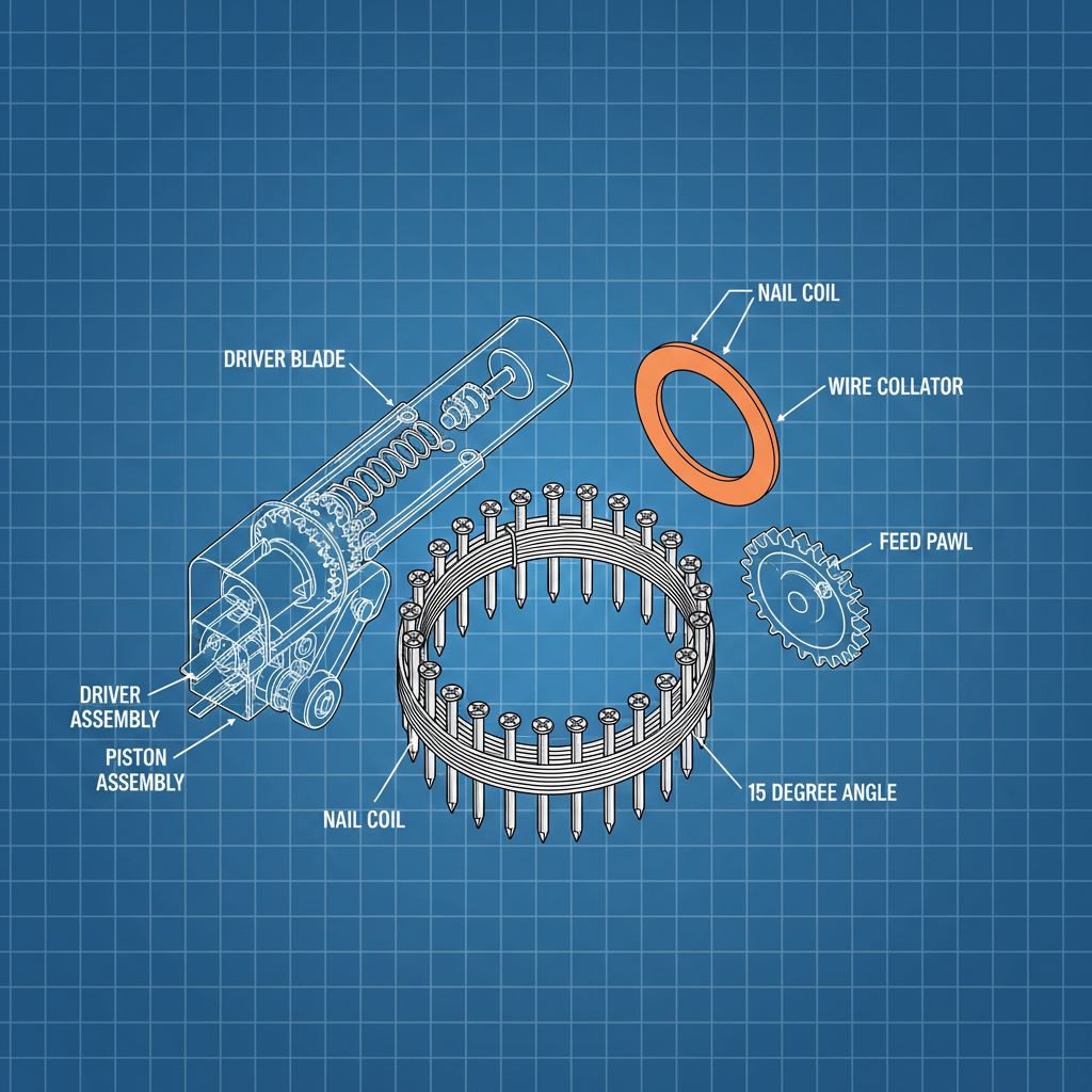 Optimizing Fastening with 15 Degree Wire Collated Coil Nails for Construction
