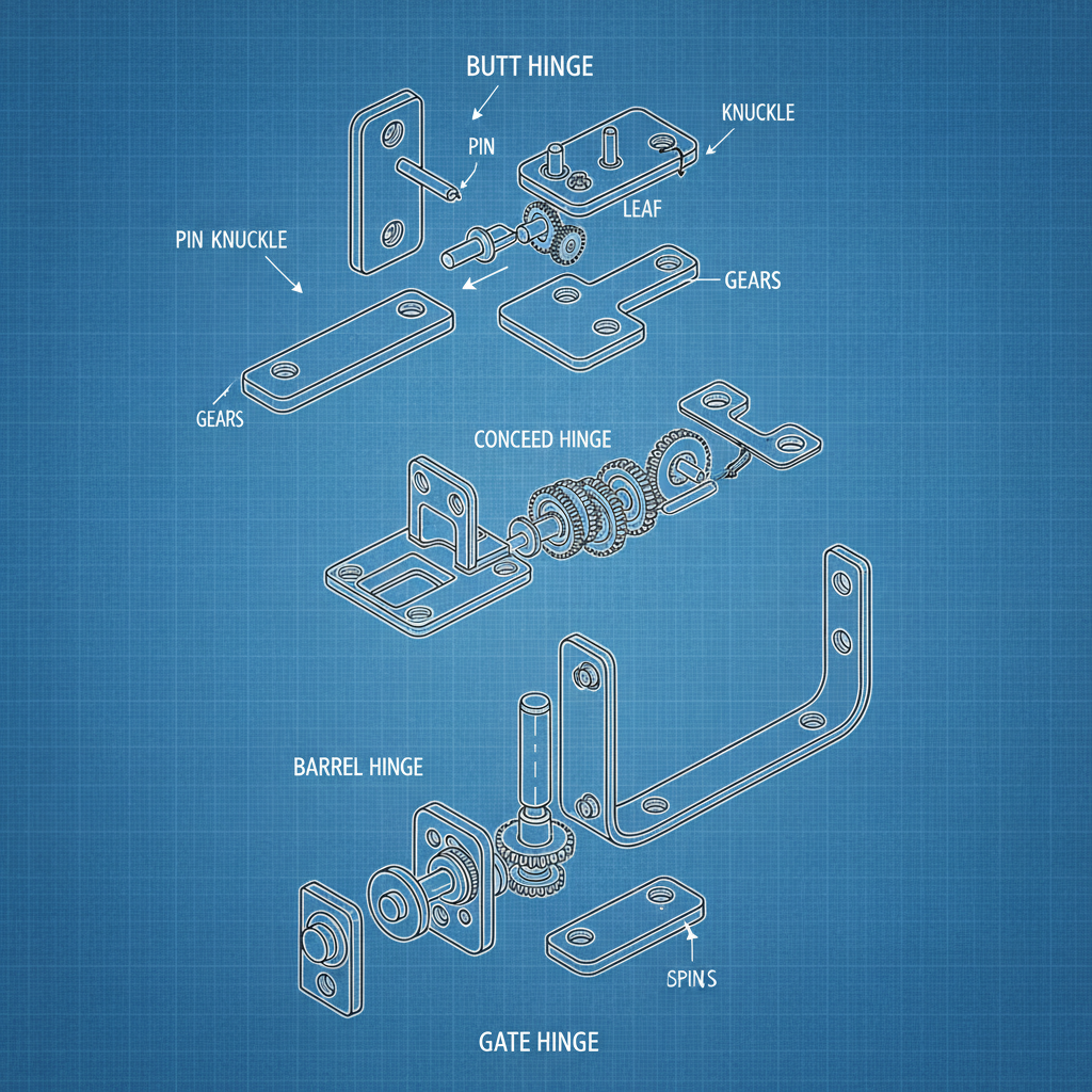 Comprehensive Guide to Understanding Different Hinge Styles and Applications