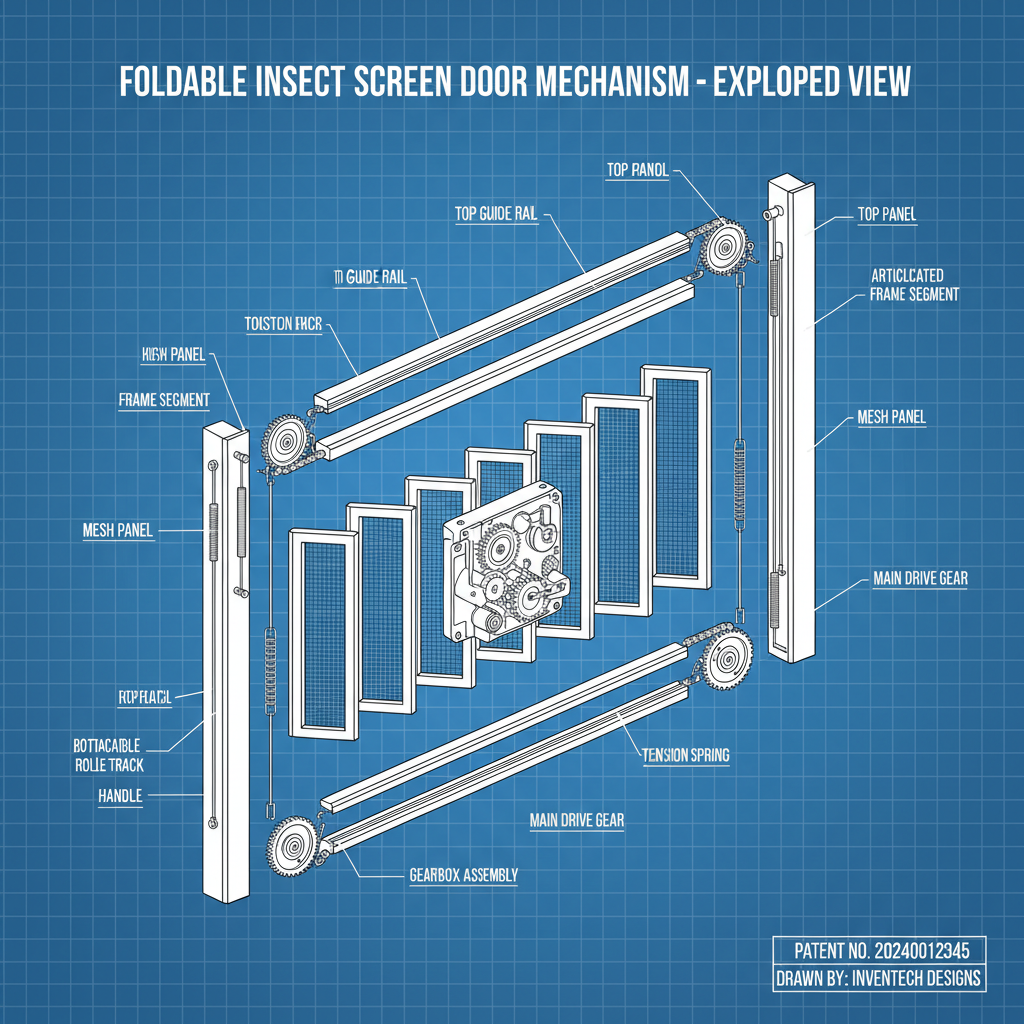 Enhance Your Home Comfort with a Convenient Foldable Mosquito Net Door