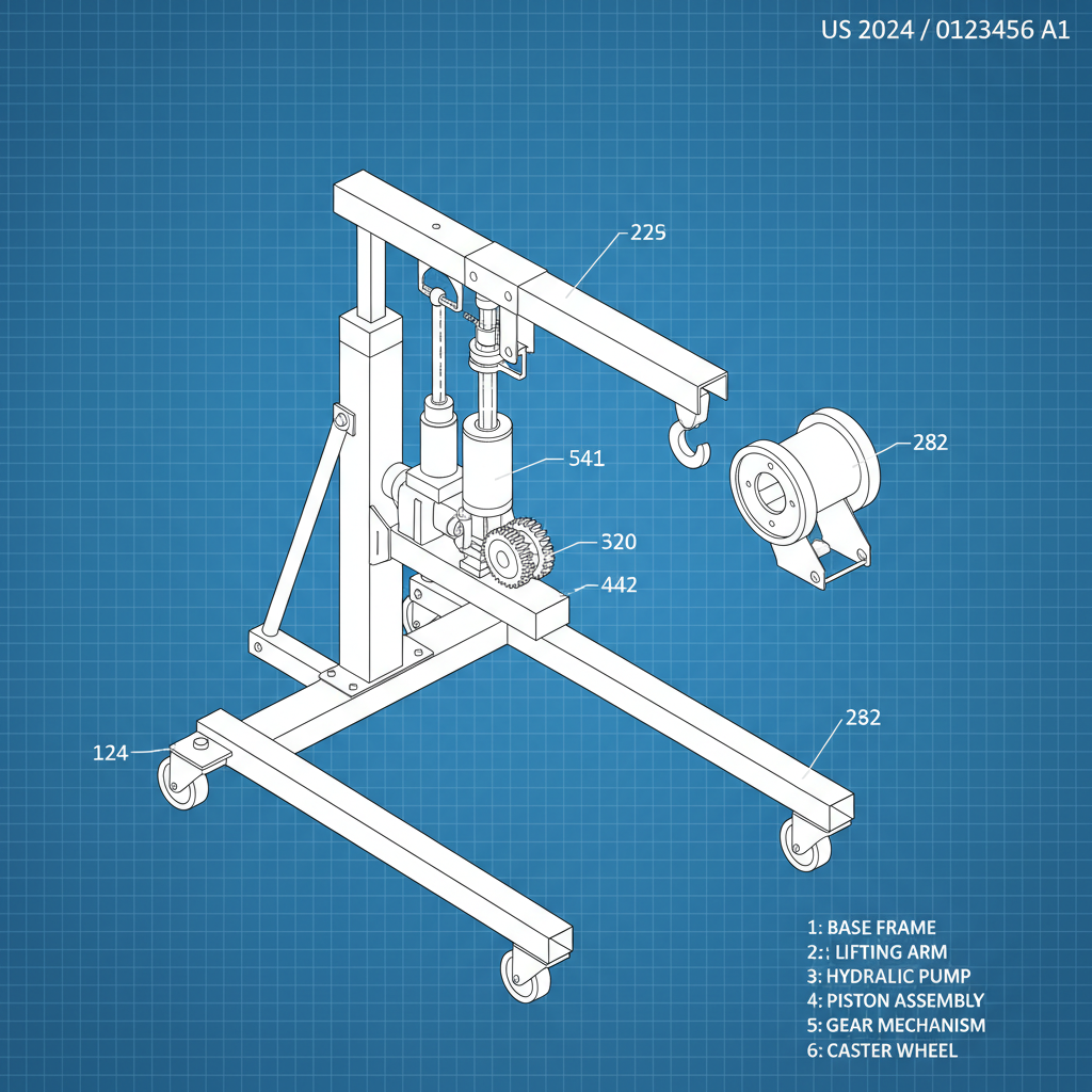 Maximize Engine Repair Efficiency with a 2 Ton Hydraulic Engine Hoist