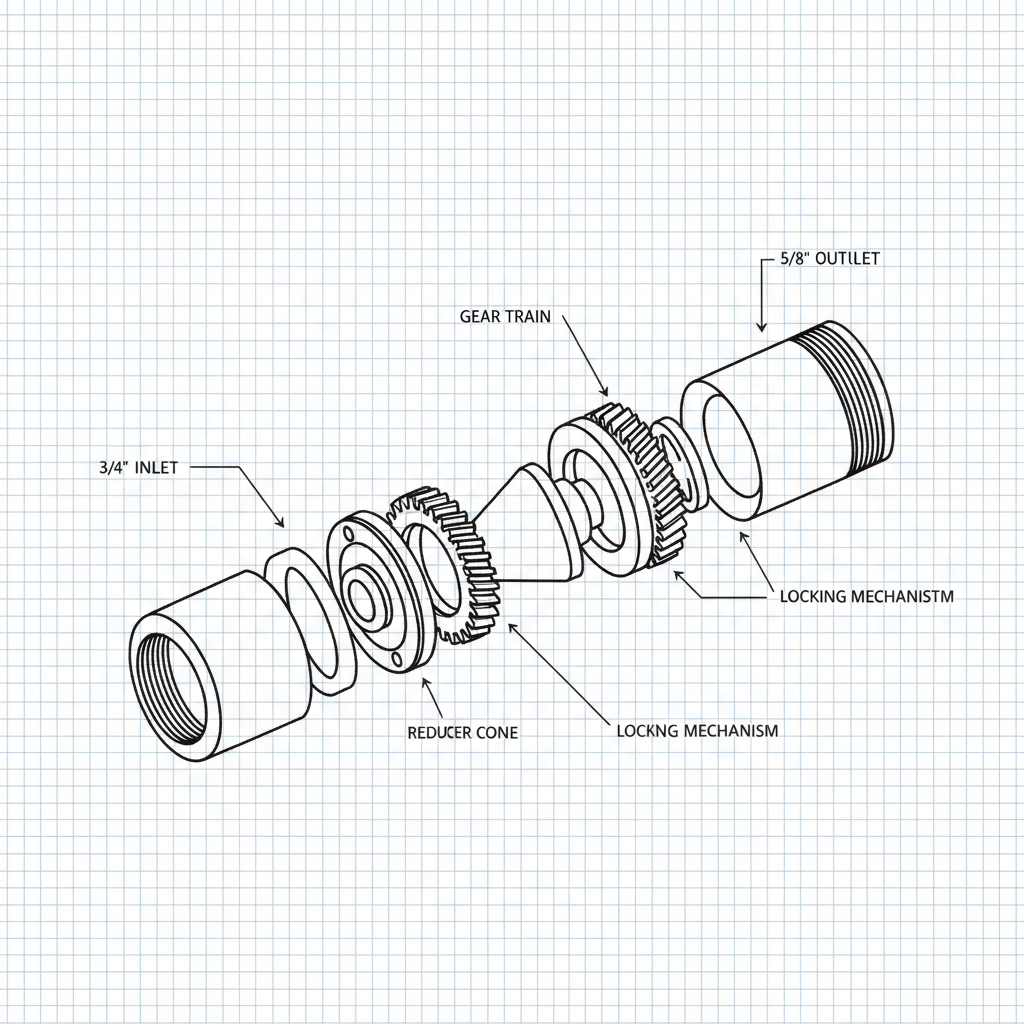 Understanding 3 4 to 5 8 Reducer Coupling for Efficient Fluid Transfer Systems