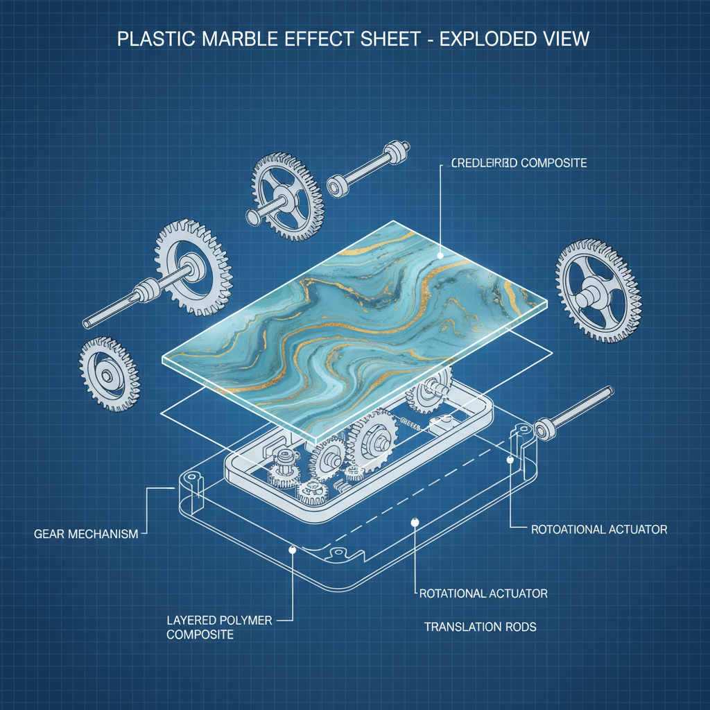 Discover the Beauty and Versatility of Plastic Marble Effect Sheet Solutions