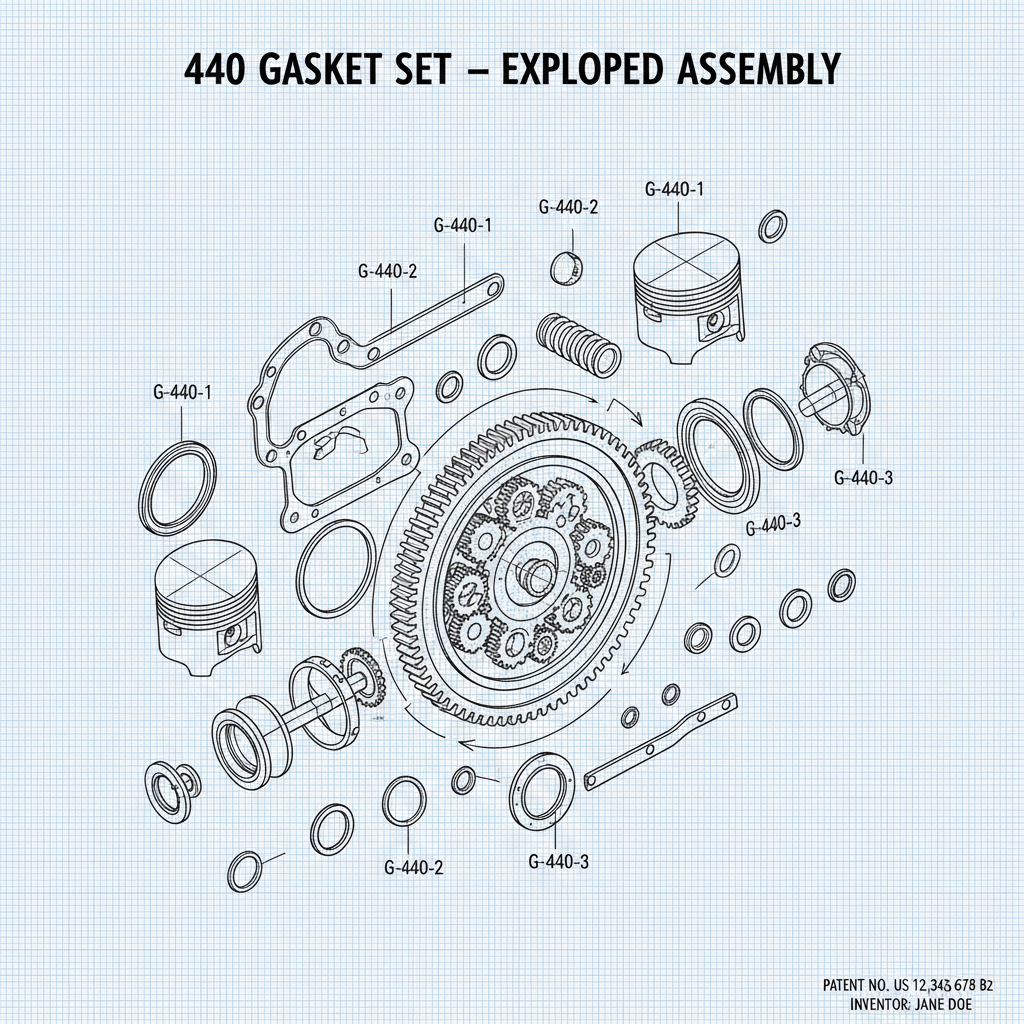 Comprehensive Guide to the 440 Gasket Set for Engine Rebuilds