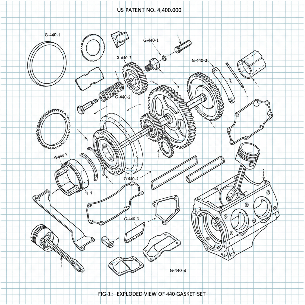 Comprehensive Guide to the 440 Gasket Set for Engine Rebuilds
