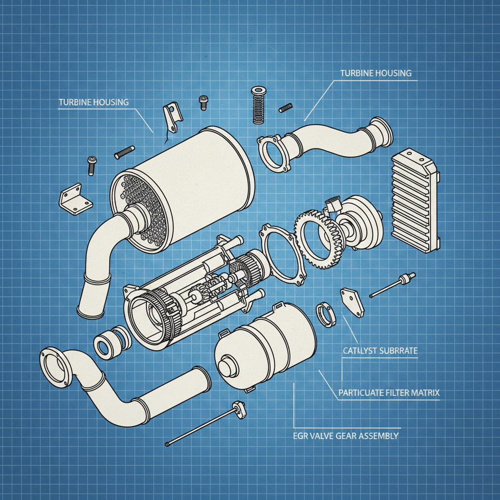 Comprehensive Guide to Durable Commercial Vehicle Exhaust Parts and Systems