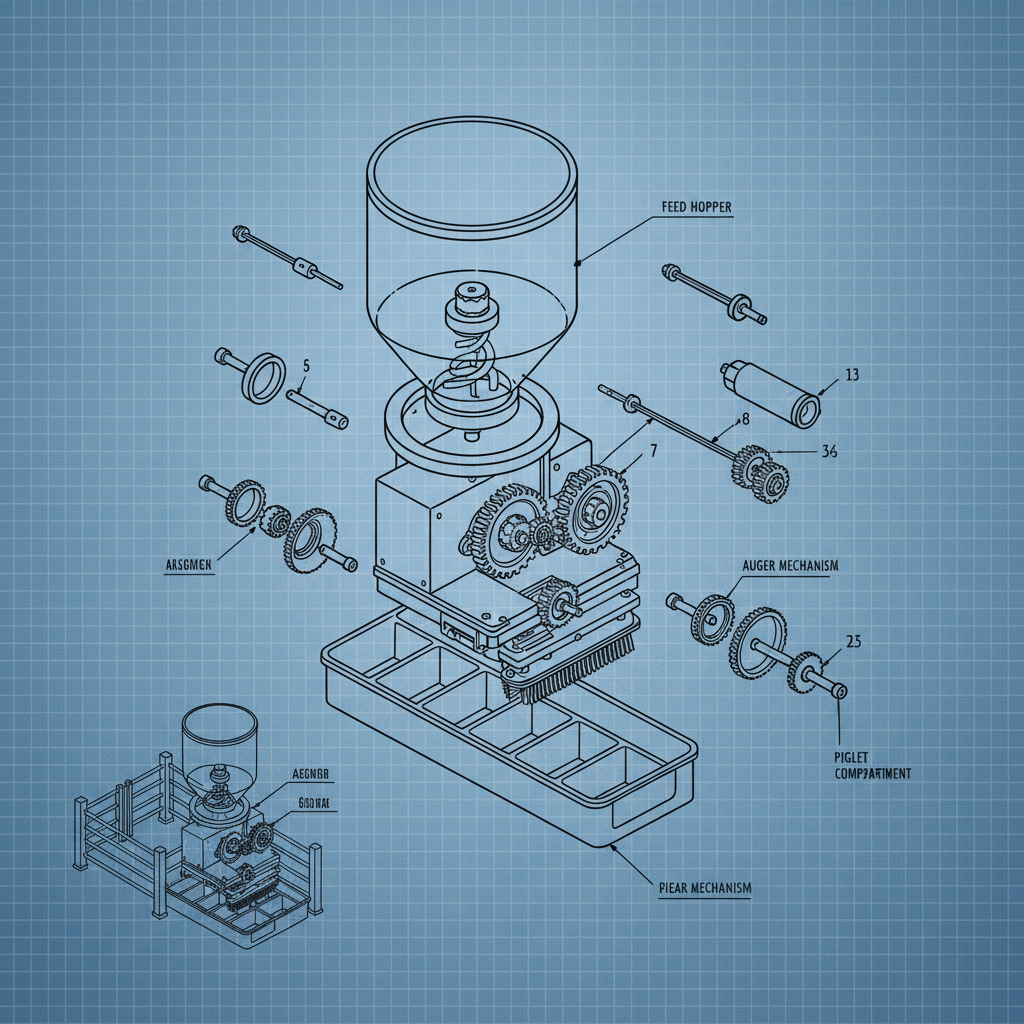 Optimizing Sow and Piglet Health with Advanced Farrowing Crate Feeders