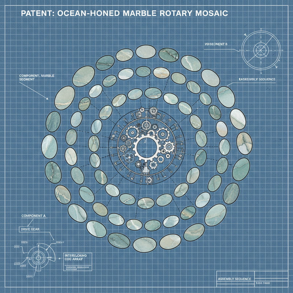 Elevate Your Space with Stunning Ocean Honed Marble Mosaic Designs