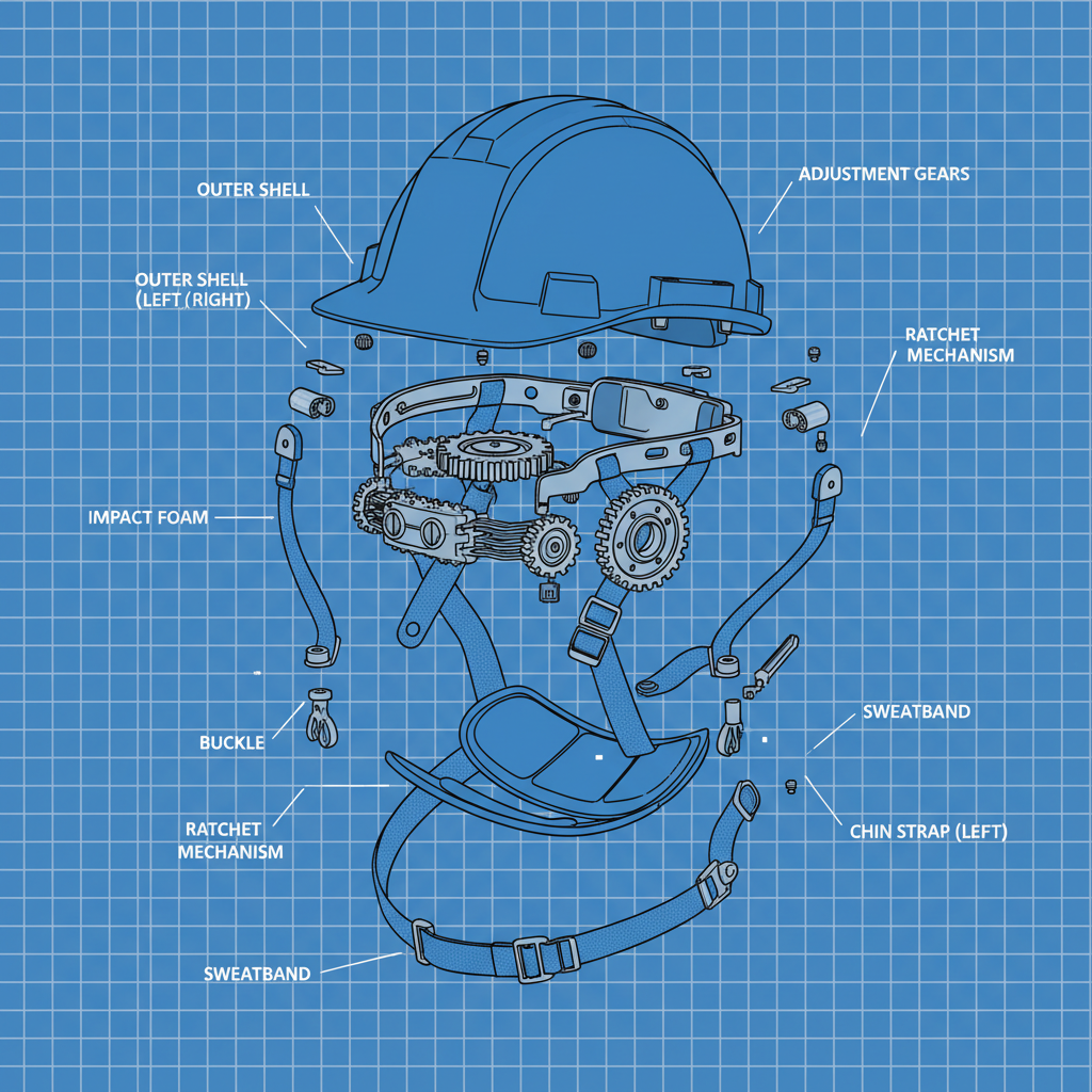 Comprehensive Guide to Blue Safety Helmets with Chin Straps for Workplace Protection Comprehensive Guide to Blue Safety Helmets with Chin Straps for Workplace Protection