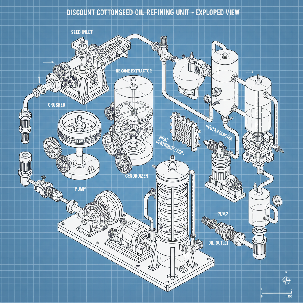 Maximize Oil Yield with a Discount Cottonseed Oil Refining Unit from Oil Mill China