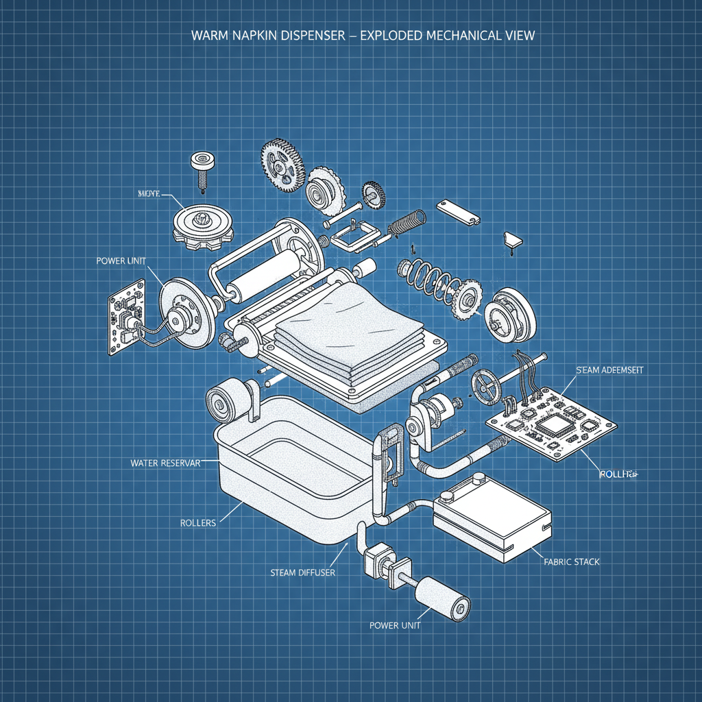 Experience the Luxurious Comfort of a Warm Napkin for Elegant Dining