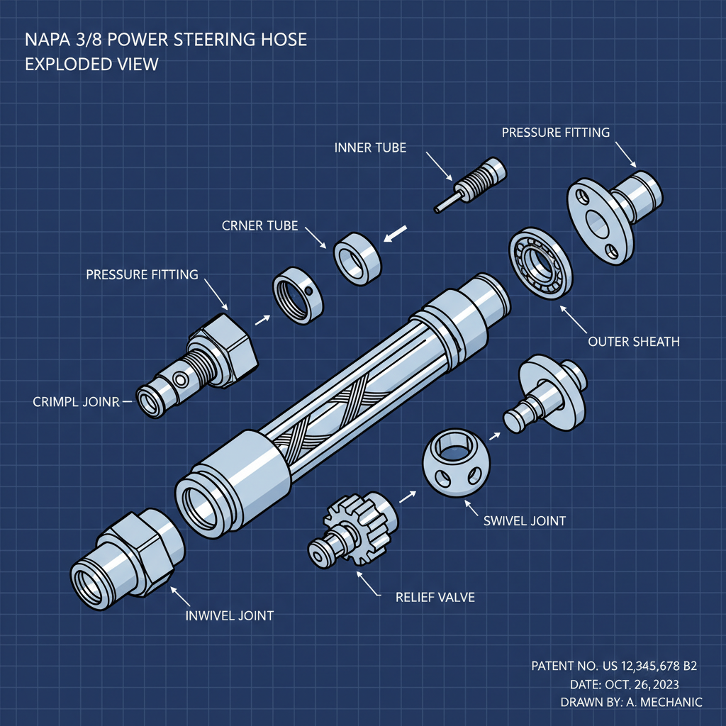 Comprehensive Guide to the 3/8 Power Steering Hose Napa for Optimal Vehicle Performance
