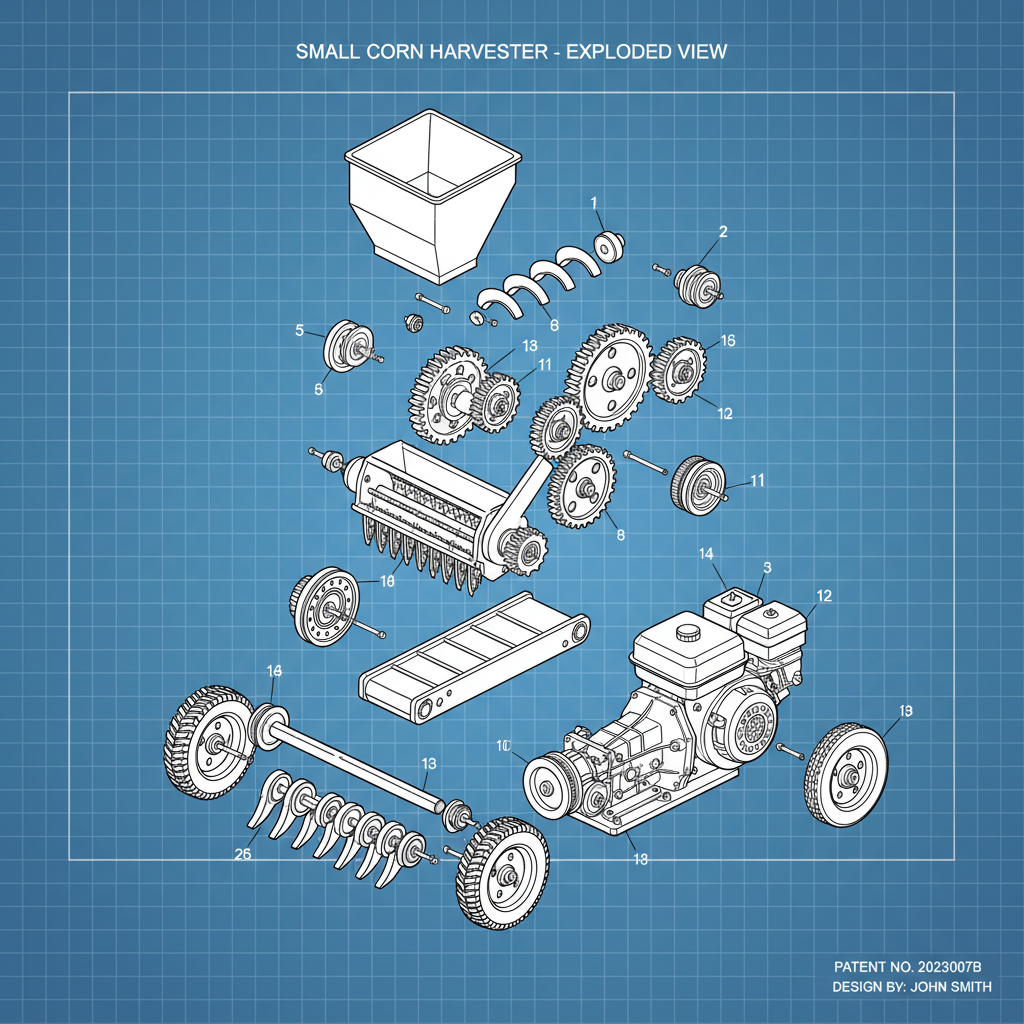 Maximize Corn Harvesting Efficiency with a Small Corn Harvester Machine