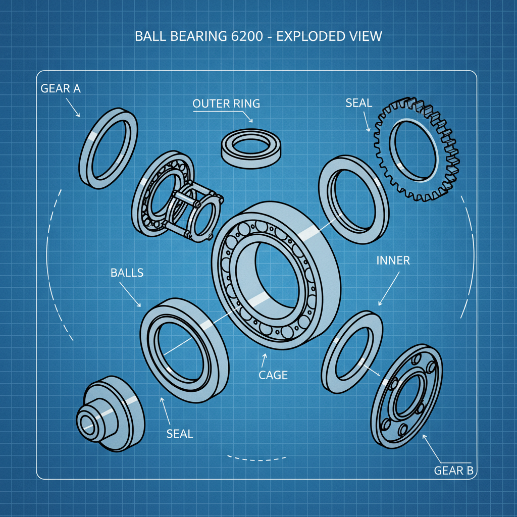 Comprehensive Guide to the 6200 Ball Bearing Specifications and Applications