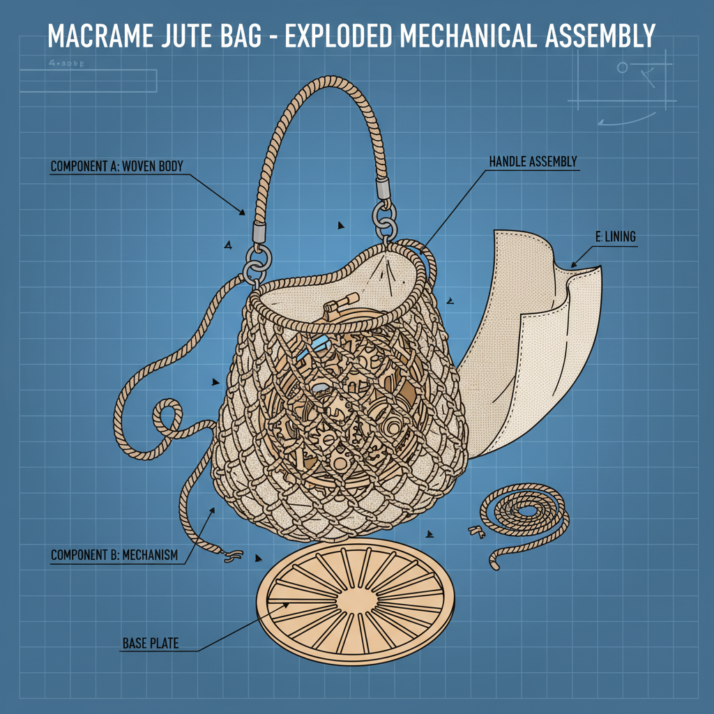 Discover the Style and Sustainability of Macrame Jute Bags for Eco Conscious Living