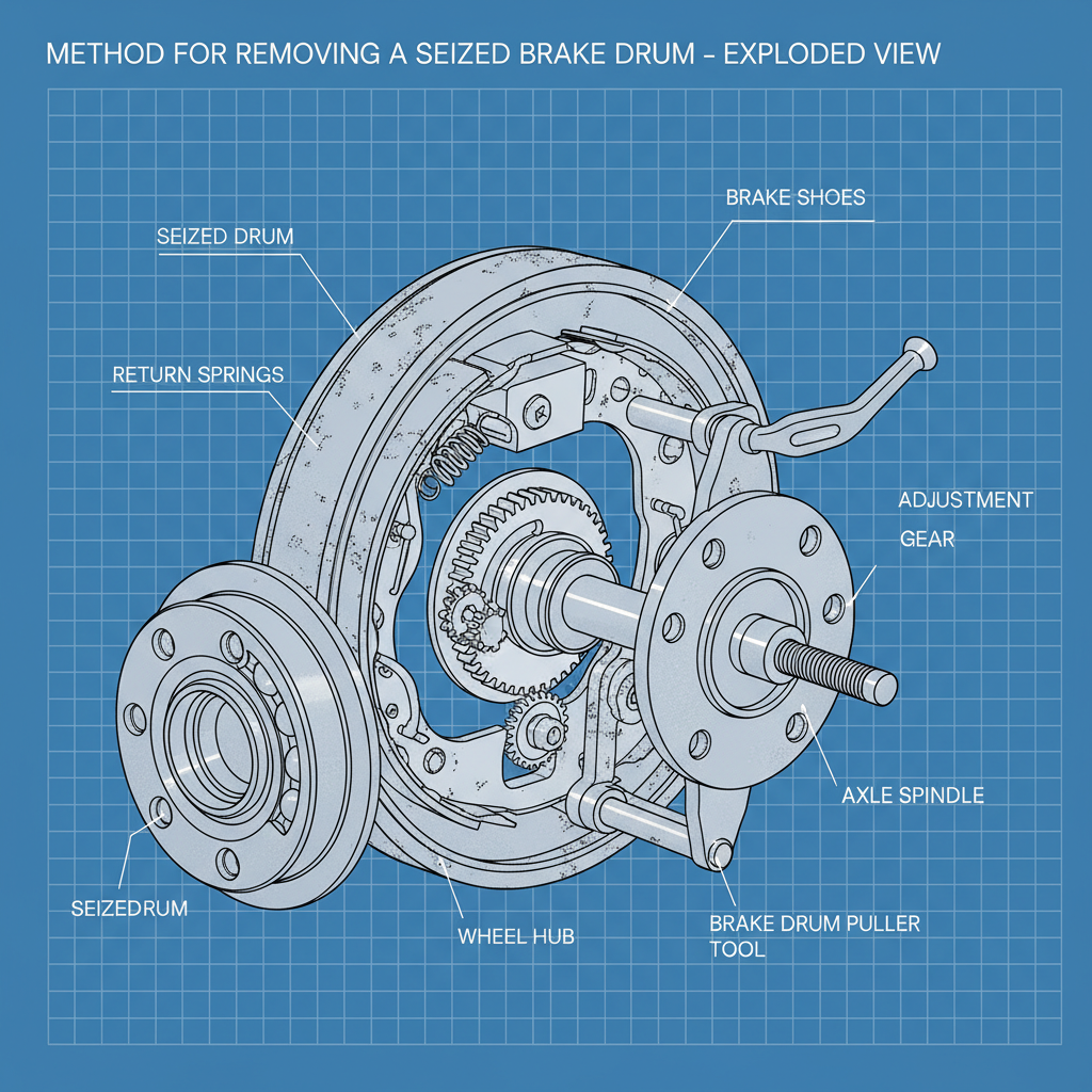 How to Remove a Seized Brake Drum A Comprehensive Guide for Mechanics