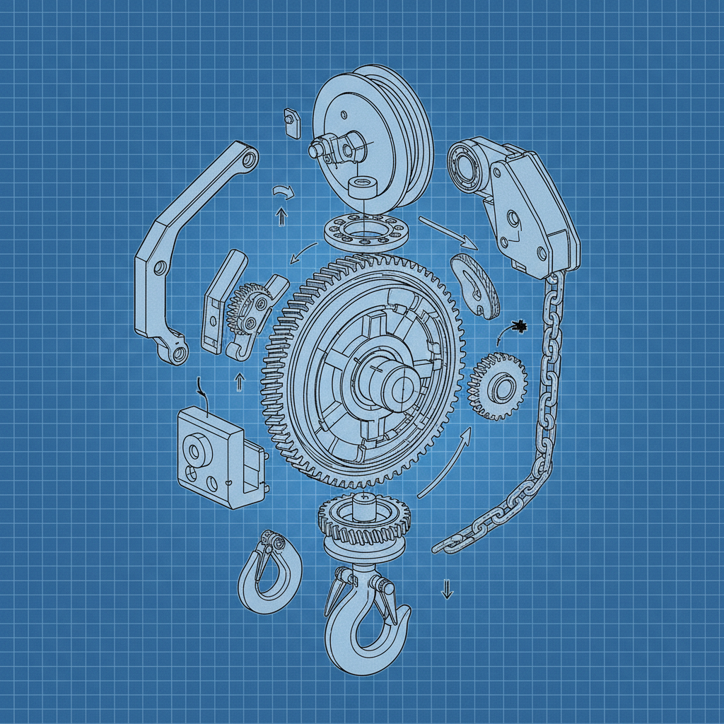 Maximize Lifting Efficiency with a Robust 5 Ton Chain Pulley System