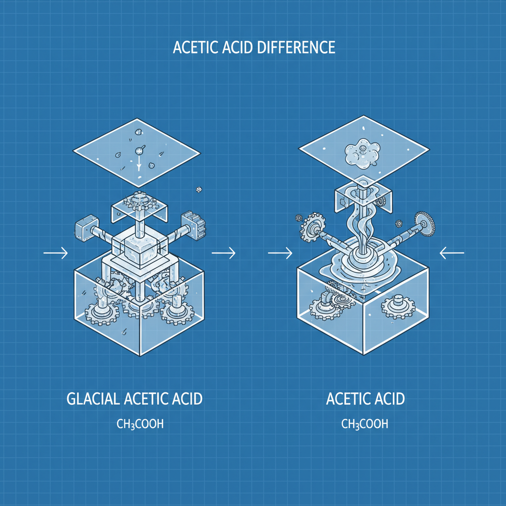 Understanding Glacial Acetic Acid Acetic Acid Difference and Key Applications