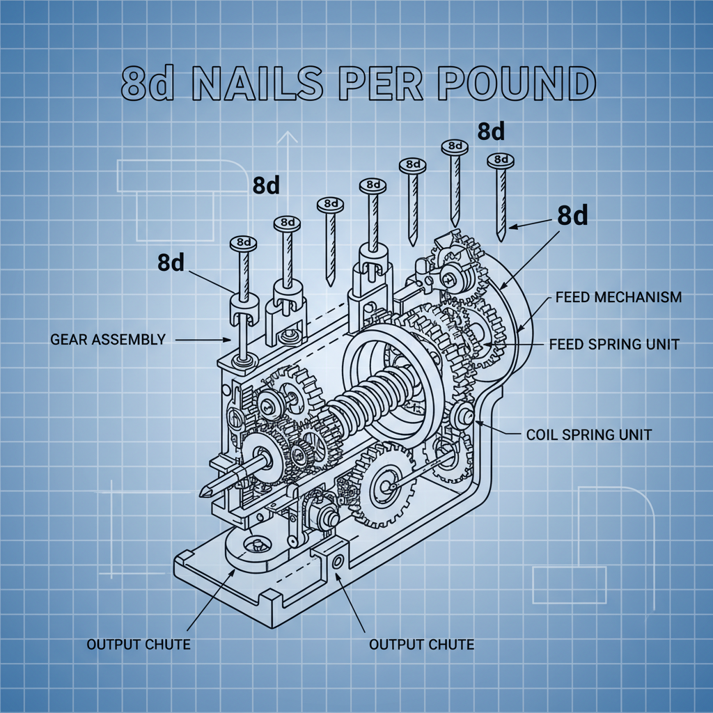 A Comprehensive Guide to Understanding 8D Nails Per Pound for Construction