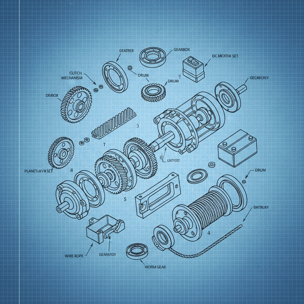 Exploring the Capabilities and Applications of a Powerful DC Winch