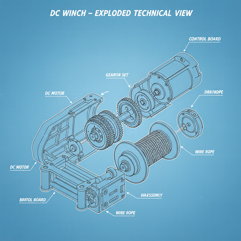 Exploring the Capabilities and Applications of a Powerful DC Winch