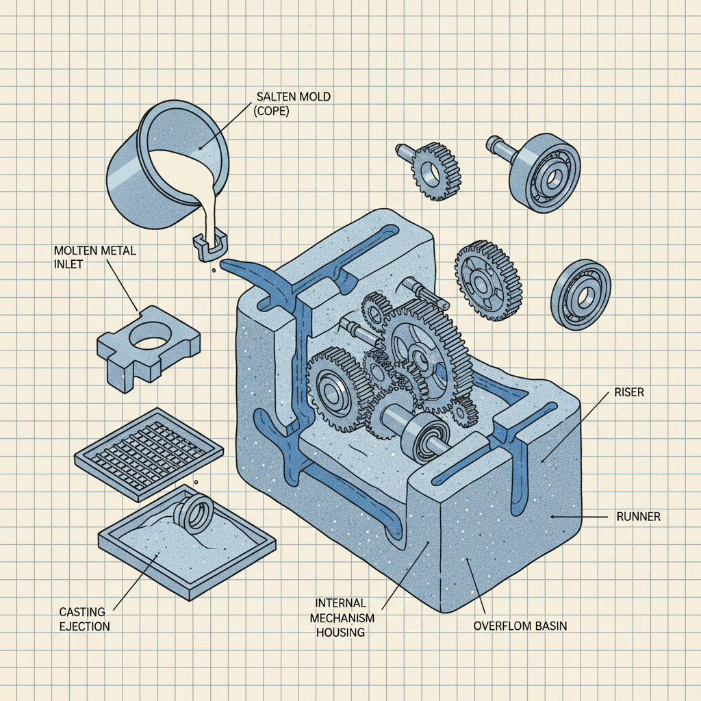 Comprehensive Guide to Steel Sand Casting Processes and Applications
