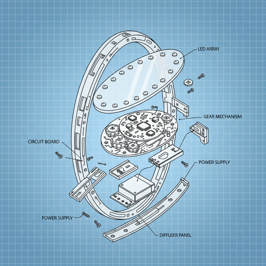 Enhance Your Space with the Elegance of an Oval Backlit Mirror