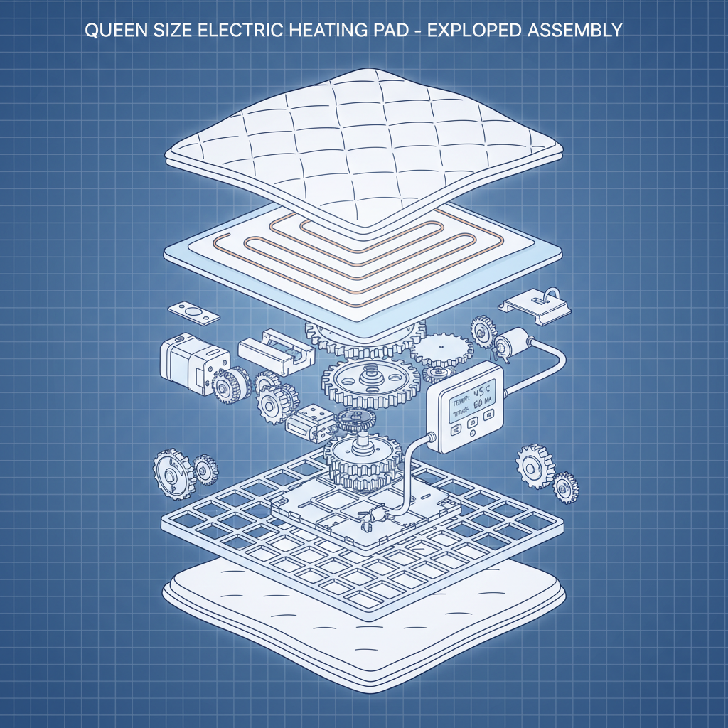 Choosing the Best Electric Heating Pad Queen Size for Soothing Comfort