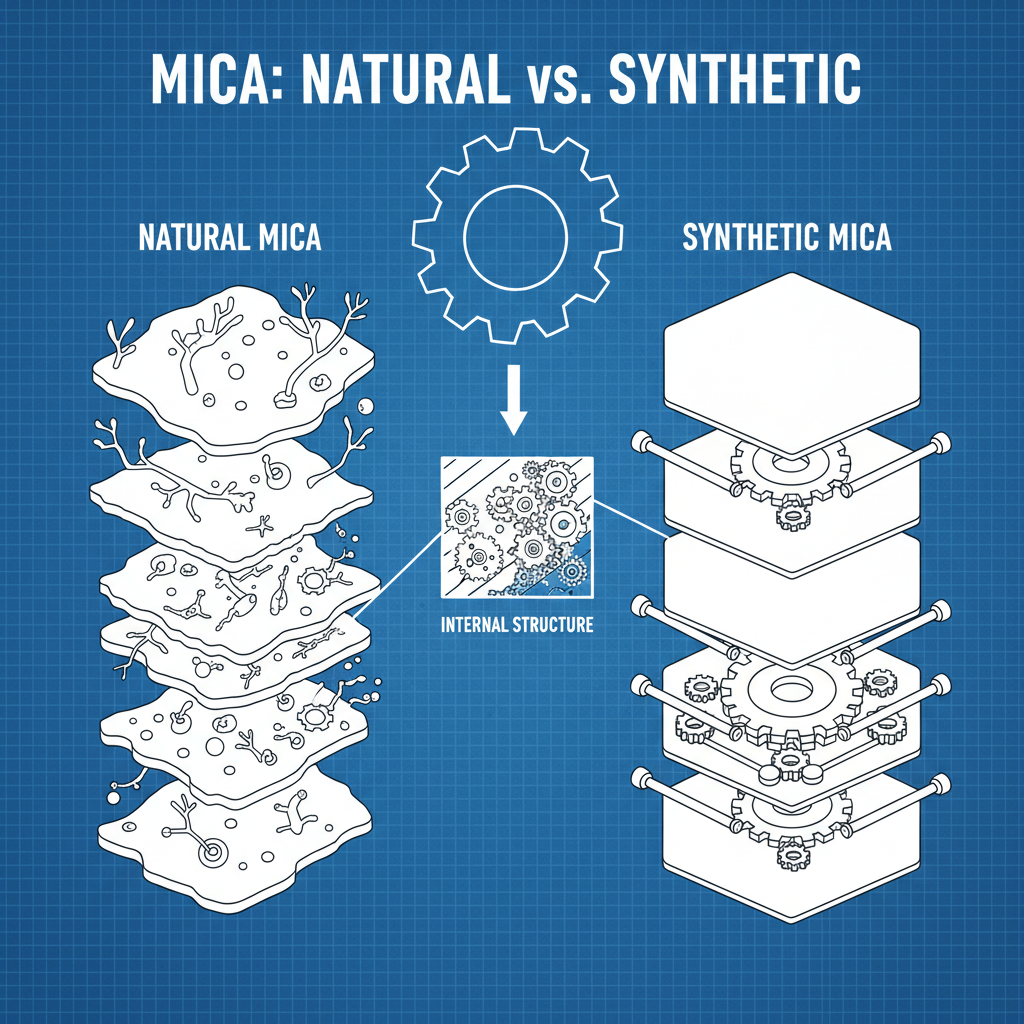 A Comprehensive Comparison of Natural Mica vs Synthetic Mica Properties and Applications