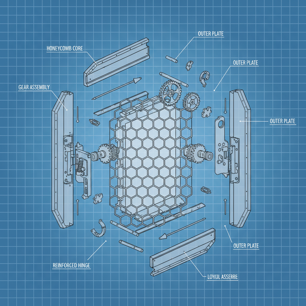 Premium Steel Honeycomb Doors for Enhanced Security and Durability