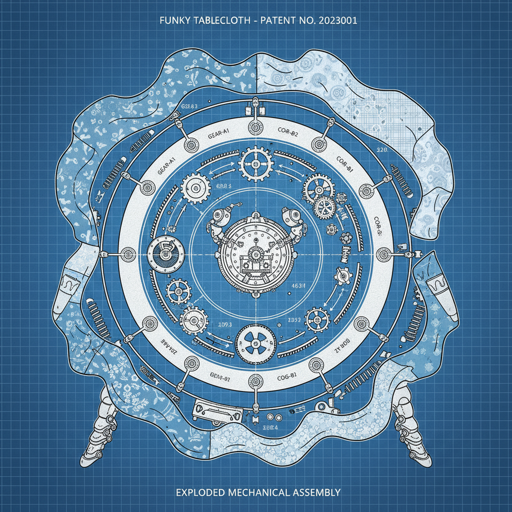 Elevate Your Dining Experience with a Funky Tablecloth from HBMEC Textiles