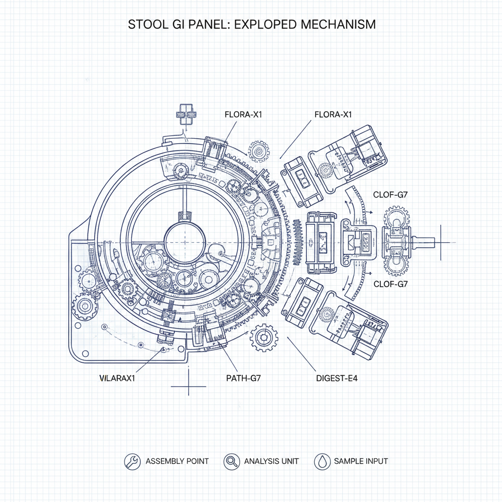 Comprehensive Stool GI Panel Analysis for Gut Health and Research Applications