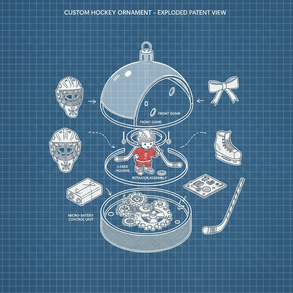 Discover Unique Custom Hockey Christmas Ornaments For The Ultimate Fan