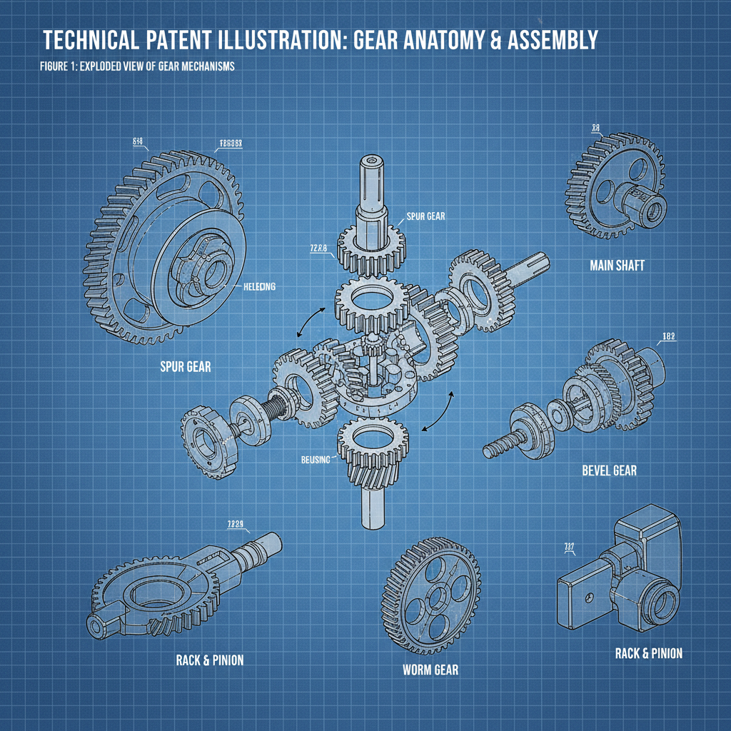 Comprehensive Guide to Different Types of Gear with Images for Various Industries